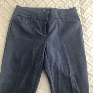 Cropped blue work pants, new york & company, new